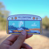 Yellowstone Bus Life Sticker from Adventure or Bust
